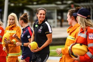 Ash Brazill: Bushfires, Diamonds, AFLW & Collingwood - AthletesVoice